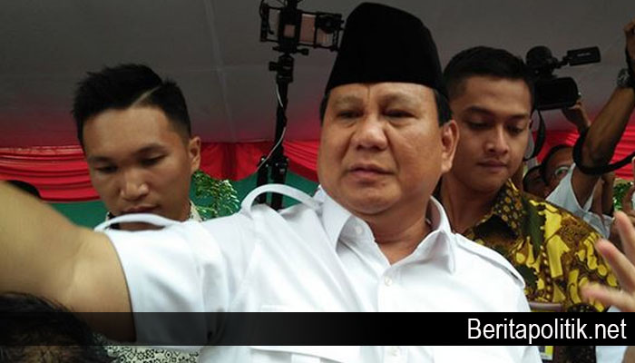 Prabowo Dukung Pemindahan Ibu Kota Dengan Catatan