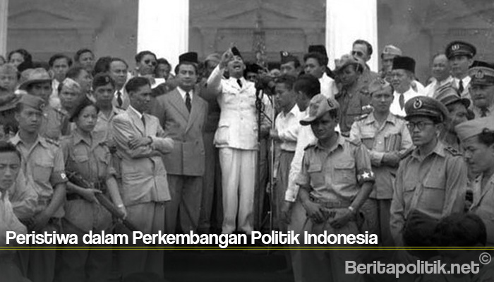 Peristiwa dalam Perkembangan Politik Indonesia